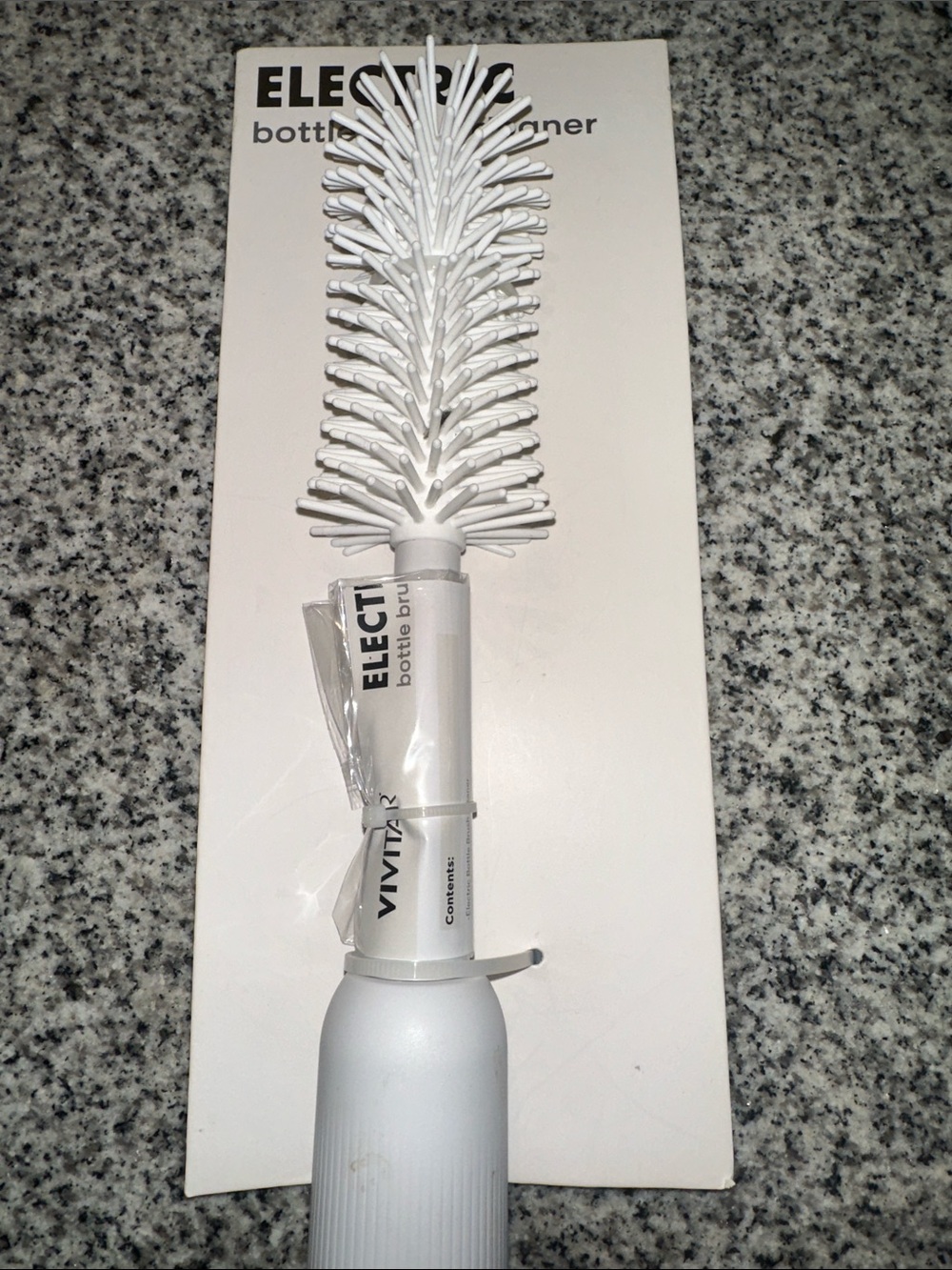 VIVITARE White Bottle Brush Cleaner